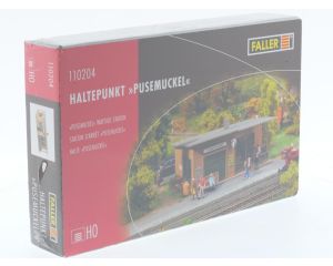 Schaal H0 Faller 110204 Halte "Pusemuckel" Bouwpakket #5332