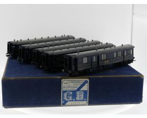 Schaal H0 Metropolitan 9001 Set Gotthard 5 Voitures/Wag. #P113