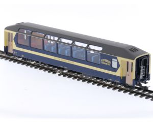 Schaal H0m Fulgurex 4114/3 panoramawagen 2e klas/bar 223 van de MOB. OPTISCHE SCHADE / OPTICAL DAMAGE #P148