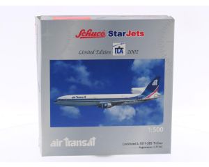 Schaal 1:500  Schuco/Star Jets 355 7549  Air Transat Lockheed L-1011-385 TriStar Limited Edition ILA 2002 Reg.Nr. C-FTNC #6436