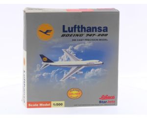 Schaal 1:500 Schuco/Star Jets 355 7501 Lufthansa Boeing 747-200 Reg.Nr. D-ABYJ #6437