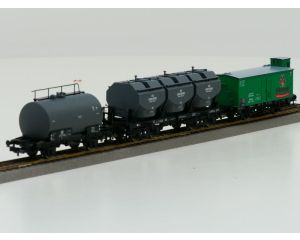 Schaal H0 Piko 54453 57715 54898 DR Goederenwagons #1062