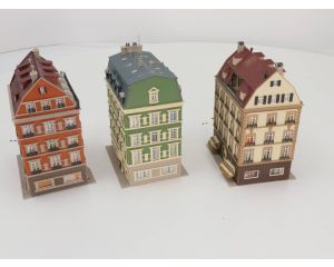 Schaal H0 Vollmer 43780 Blok van 3 appartementen #3236
