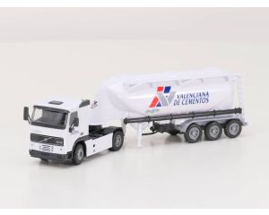 Schaal 1:50 JOAL Compact Volvo FH12-420 Cement tank Ref.333 #3859