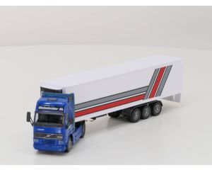 Schaal 1:50 JOAL Compact Volvo FH16 Globbetrotter XL 520 Ref. 330, met blauwe cabine. #3863
