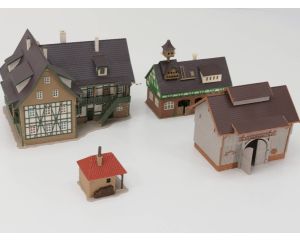 Schaal H0 Set Vollmer 3727 - Vollmer 3725 - Vollmer 3726 - Vollmer 3733 #3238