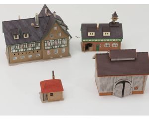 Schaal H0 Set Vollmer 3727 - Vollmer 3725 - Vollmer 3726 - Vollmer 3733 #3238