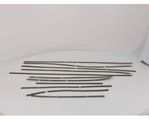 Schaal N Minitrix Bundel diverse lange rails 11 stuks van ca. 60 - 100 cm #4844