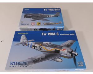 Schaal 1:72 Set van 2 bouwpakketten Eduard 7430 - Eduard 7443 #3361