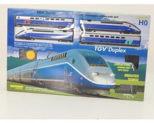 Schaal H0 Mehano T681 startset met de TGV Duplex van de SNCF #5838