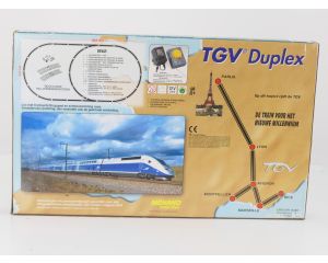 Schaal H0 Mehano T681 startset met de TGV Duplex van de SNCF #5838