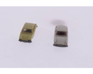 Schaal H0 Automodel Eko ford consul - Wiking VW 1600 Fliessheck #3058