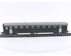 Schaal H0 HAG No. 415 personenwagen 1e kl. van de SBB #P74