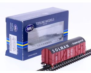 Schaal H0 NMJ 604.516 SJ Gesloten wagen #1927