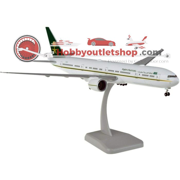 Schaal 1:200 Hogan Wings 11595 Boeing 777-300ER Kingdom of Saudi Arabia Reg. HZ‑MF9 #7958