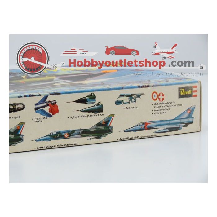 Schaal 1:32 REVELL Dassault Mirage III Art. Nr. H-185 #125 