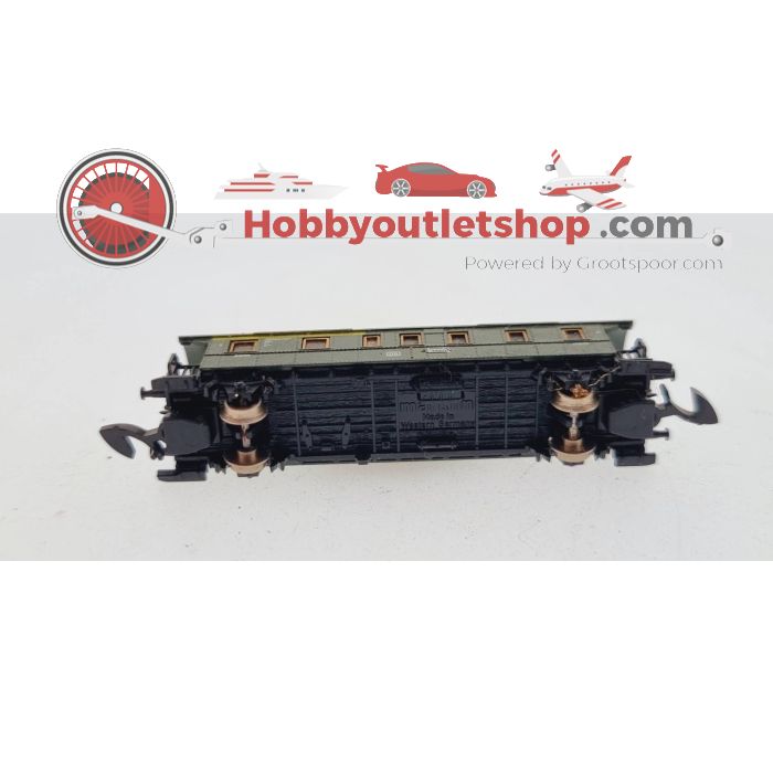 Schaal Z Märklin Set AB/B personen rijtuigen van de DB #4897