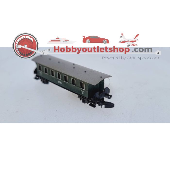 Schaal Z Märklin Set AB/B personen rijtuigen van de DB #4897