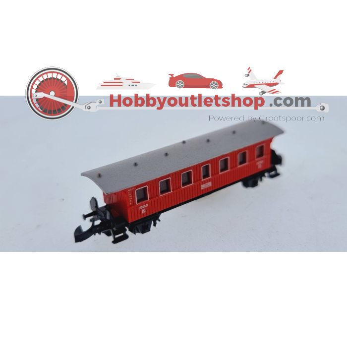 Schaal Z Märklin Set AB/B personen rijtuigen van de DB #4897