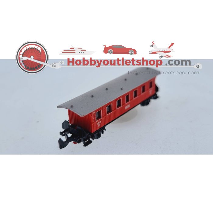 Schaal Z Märklin Set AB/B personen rijtuigen van de DB #4897