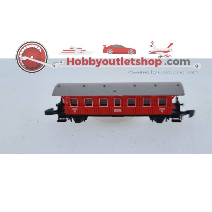 Schaal Z Märklin Set AB/B personen rijtuigen van de DB #4897