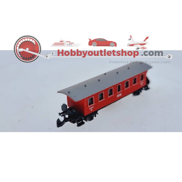 Schaal Z Märklin Set AB/B personen rijtuigen van de DB #4897