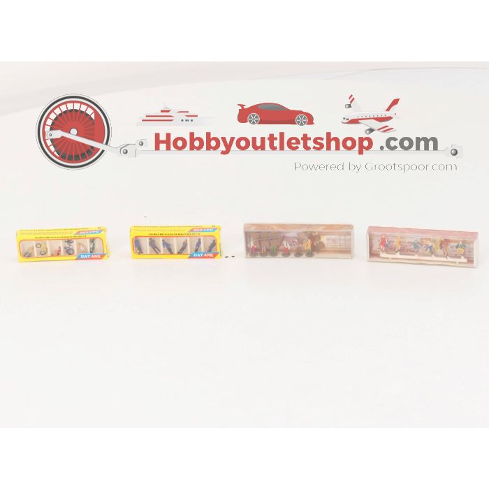 Schaal H0 Datank en Merten Assortiment Figuren #5224