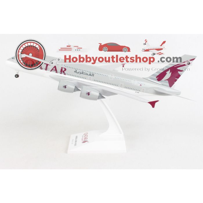 Schaal 1:200 Skymarks SKR1062 Airbus A380 Qatar Airways Reg. A7-APA #7797