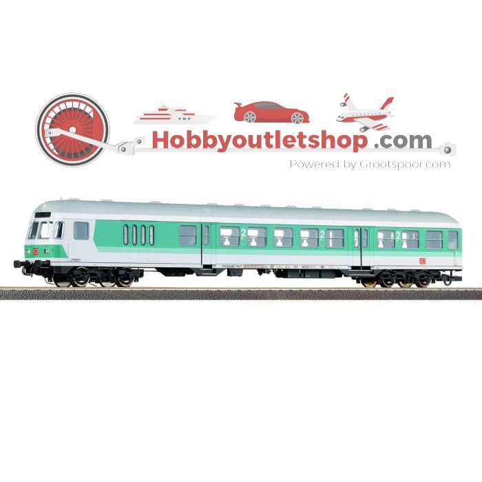 Schaal H0 Roco 45485 stuurstandrijtuig 2e kl. van de DB #5652