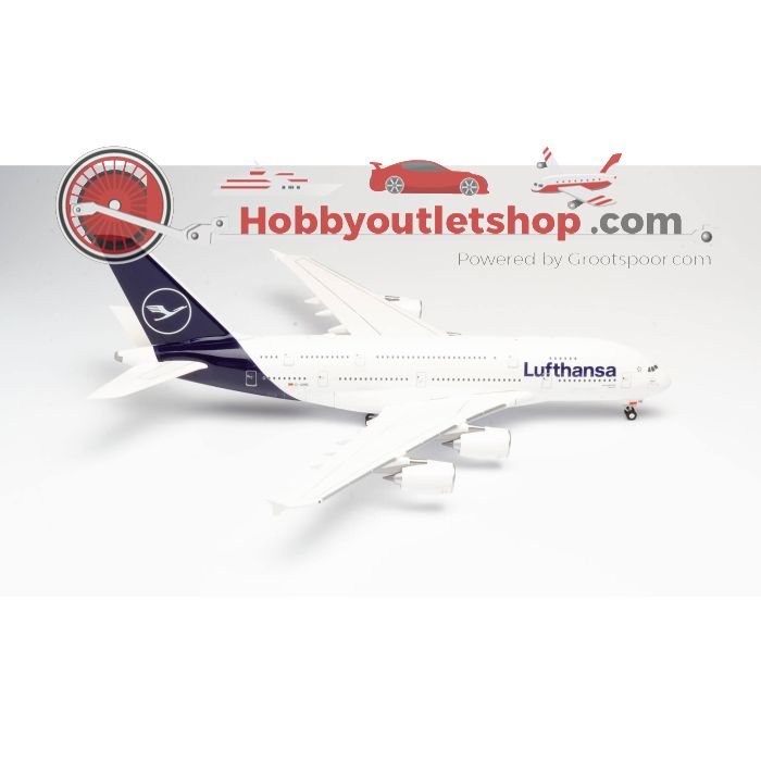 Schaal 1:200 Herpa 559645 Lufthansa Airbus A380 #5166