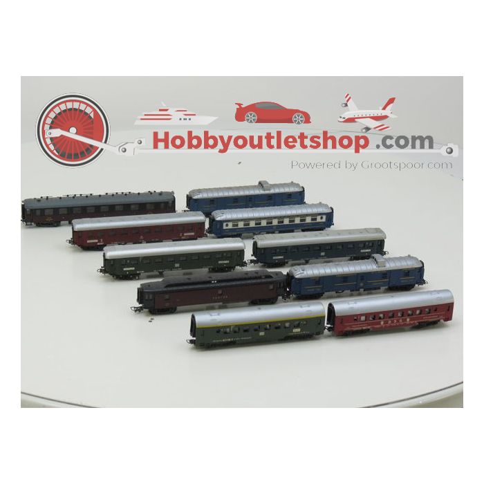 Schaal H0 Lima Jouef Assortiment rijtuigen #55 - sku: 20201023014034 - Gebruikt - Goede staat - Afbeelding 1