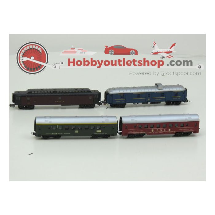 Schaal H0 Lima Jouef Assortiment rijtuigen #55 - sku: 20201023014034 - Gebruikt - Goede staat - Afbeelding 2