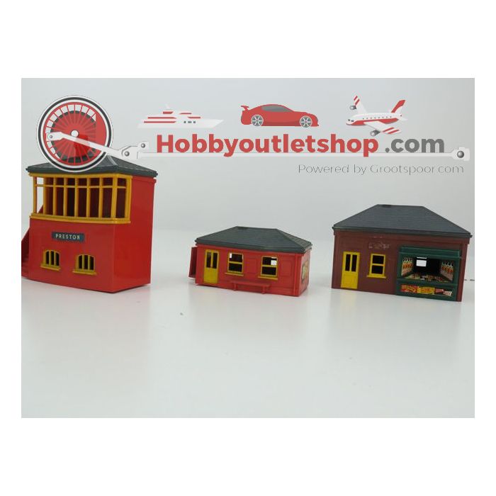 Schaal 00 Tri-ang R61 R62 R66 R501 partij scenery  #110