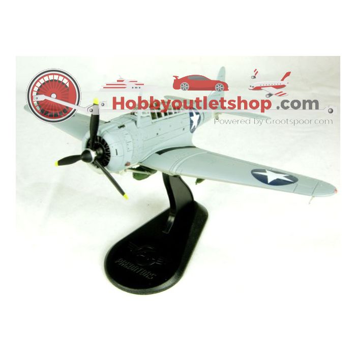 Schaal 1:72 CORGI Douglas Dauntless SBD-3 Black B-1 Of Bombing Three Art. Nr. PR99411 #92 - sku: 20210813094646 - Nieuw - Afbeelding 1