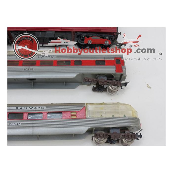 Schaal 00 Tri-ang R21, R25, R125, R28, R29, R221 rijtuigen #319 - sku: 20210429112738 - Gebruikt - Goede staat - Afbeelding 7