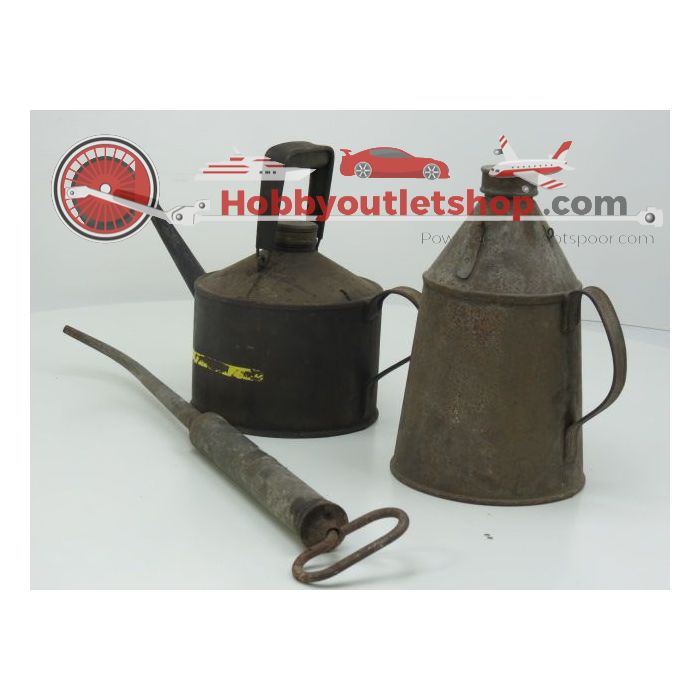 SET 2x Olkanne. 1x Olspritze Eisenbahn- Club Munsterland - sku: 20210618015128 - Gebruikt - Afbeelding 2