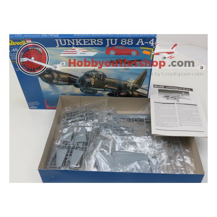 Schaal 1:48 Revell 4531 Junkers Ju 88 A-4 #10