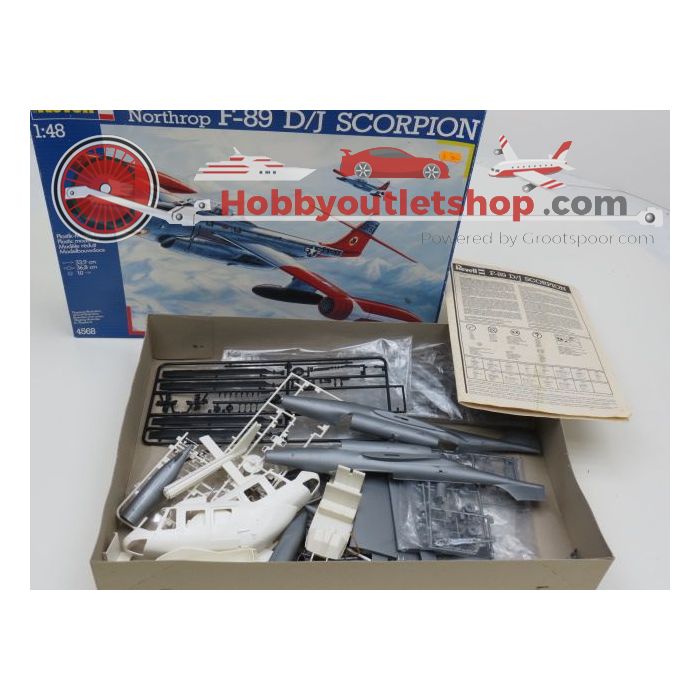 Schaal 1:48 Revell 4568 Northrop F-89 D/J Scorpion 1:32 4465 Mbb Bk177 Pegasus Helicopter #8 - sku: 20210619122949 - Gebruikt - Afbeelding 8
