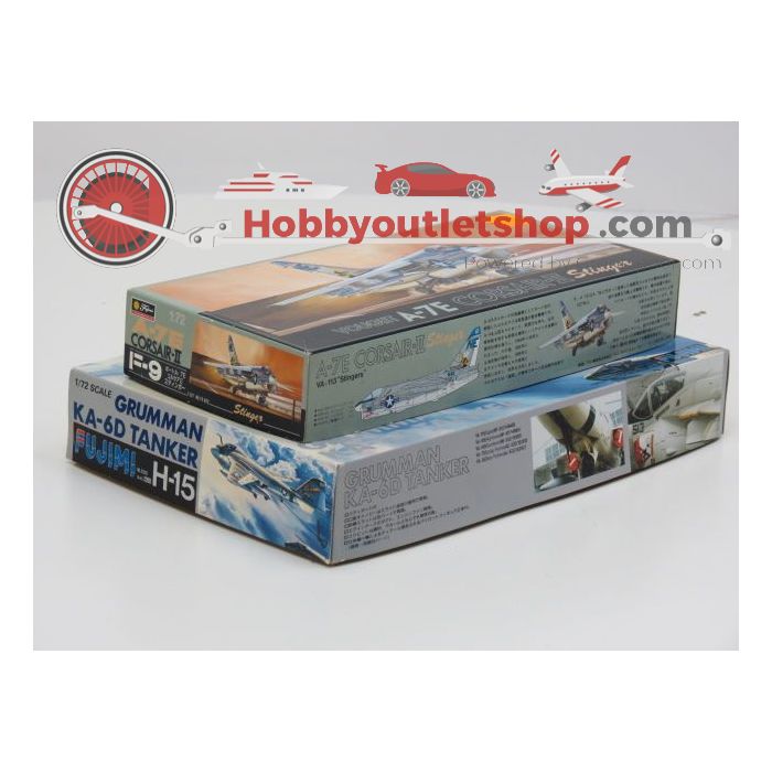 Schaal 1:72 Set 2St. Fujimi F-9 Corsair & H-15 Grumman #96