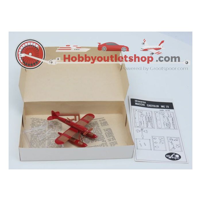 Schaal 1:72 Set 4St. Delta 72, Hasegawa 51302, Supermodel 1007, Italeri 112 #115 - sku: 20210723020118 - Gebruikt - Afbeelding 2