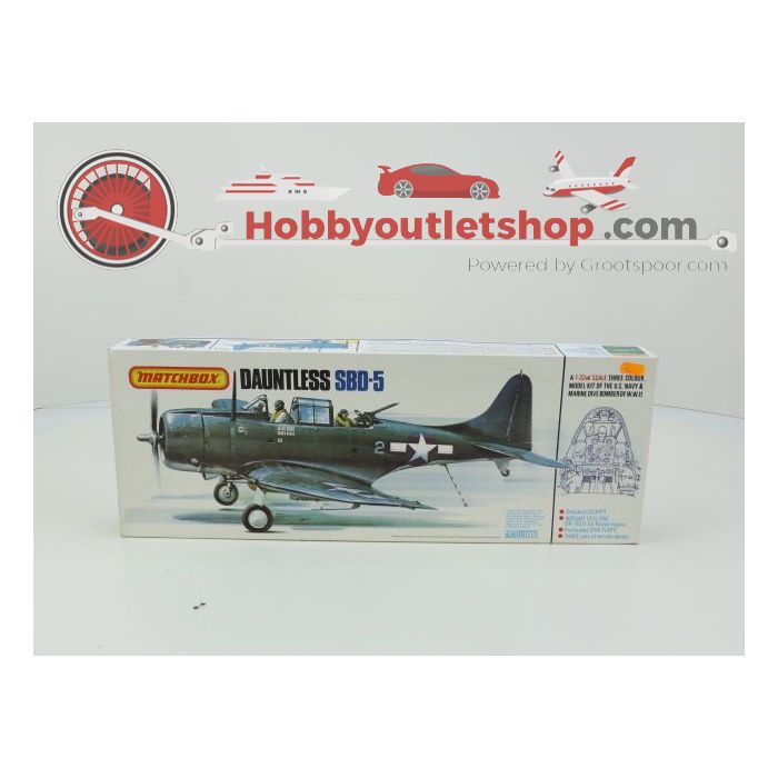 Schaal 1:32 MATCHBOX Set of 2 PK-501 Spitfire Mk-22/24 and PK-503 Douglas Dauntless #126 - sku: 20210817114906 - Gebruikt - Zeer goede staat - Afbeelding 7