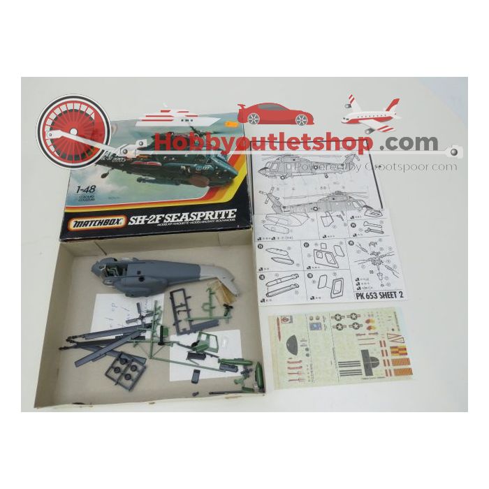 Schaal 1:48 MATCHBOX Set of 3 North American FJ-4B Fury, Kaman SH-2F Seasprite, Douglas AD-5/AD-5N Skyraider Art. Nrs.  PK-651 / PK-652 / -K-653 #140