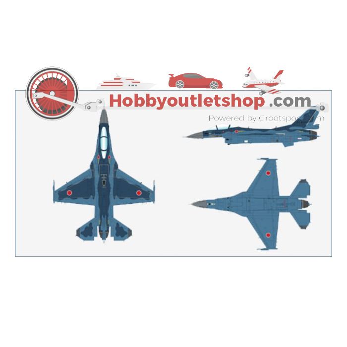 Schaal 1:72 HOBBY MASTER F-2A JASDF 3rd SQ, 3rd AW, Misawa AB #30