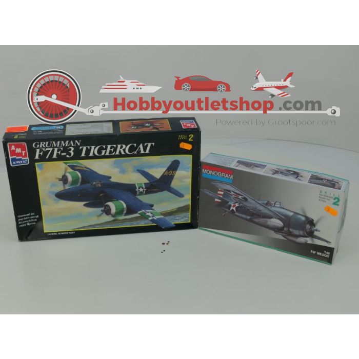 Schaal 1:48 Monogram 5220 ERTL 8843 F4F F7F-3 Cats #204