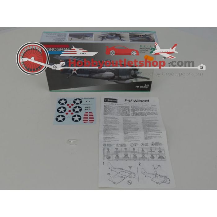 Schaal 1:48 Monogram 5220 ERTL 8843 F4F F7F-3 Cats #204