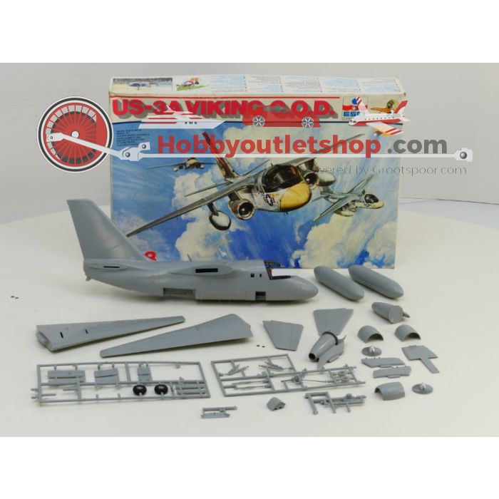 Schaal 1:48 ESCI 4051 4053 S-3A Vikings #193 - sku: 20211103114642 - Gebruikt - Zeer goede staat - Afbeelding 3