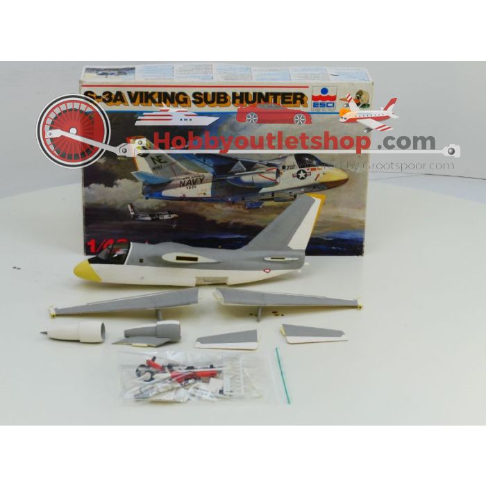 Schaal 1:48 ESCI 4051 4053 S-3A Vikings #193 - sku: 20211103114642 - Gebruikt - Zeer goede staat - Afbeelding 5