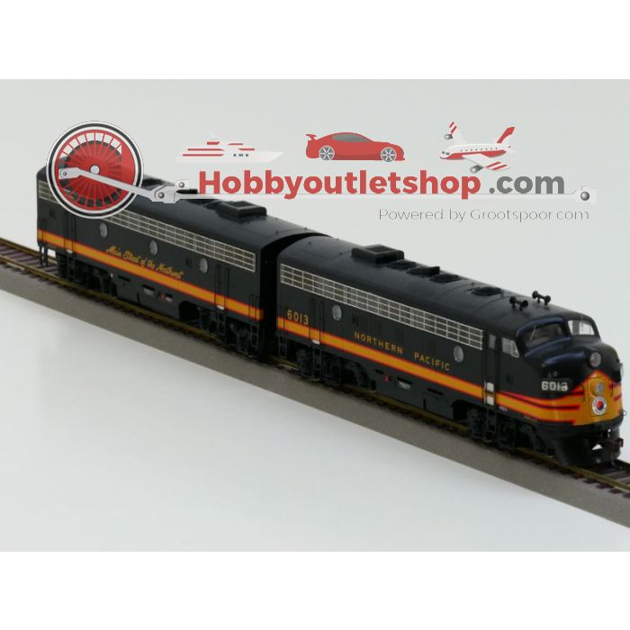 Schaal H0 Athearn G1511 Northern Pacific Freight F-7A Digitaal /F-7B Analoog Set #994 - sku: 20211104041823 - Gebruikt - Zo goed als nieuw - Afbeelding 2