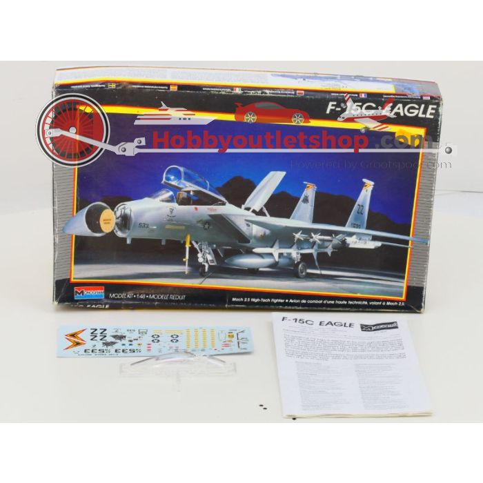 Schaal 1:48 Monogram 5823 Fujimi 5A-54 F-15C Eagles #197