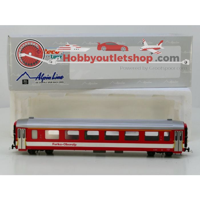 Schaal 0m Roco Alpin Line 50501 Furka Oberalp Personenwagen #1019